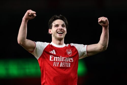 優勝への大一番…アーセナルMFライスがトッテナムとのダービーへ思いを語る「勢いを取り戻すのにふさわしい」（SOCCER KING）｜ｄメニューニュース