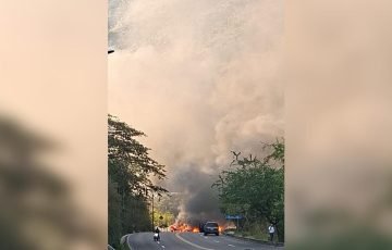 Reportan incidencias viales y vehículos incendiados en Puerto Vallarta - Quadratín