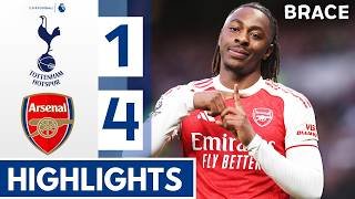 Tottenham vs Arsenal 1-4 - Highlights & Goals - Gyokeres & Eberechi Eze & Kolo Muani Goal