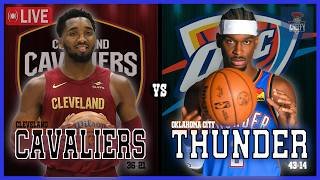 Cleveland Cavaliers VS Oklahoma City Thunder LIVE Commentary Scoreboard | Pre and Post Game Coverage