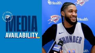Practice Media Availability with Isaiah Joe | February 21, 2026 | OKC Thunder