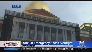 COVID State Of Emergency Ends In Massachusetts