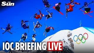 LIVE: IOC President Kirsty Coventry addresses Winter Games progress