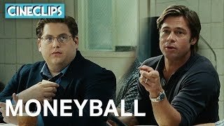 "When I Point At You, You Speak" | Moneyball | CineStream | With Captions