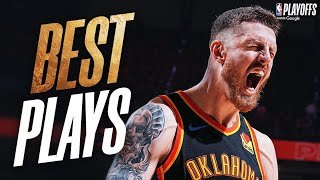Isaiah Hartenstein's BEST PLAYS Of The 2025 #NBAPlayoffs presented by Google!