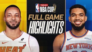 HEAT at KNICKS | EMIRATES NBA CUP 🏆 | FULL GAME HIGHLIGHTS | November 14, 2025