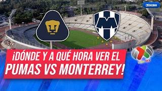Pumas vs. Monterrey: hora y dónde ver por la fecha 7 del Clausura 2026 de la Liga MX | Líbero