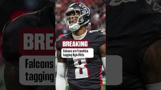 Falcons are franchise tagging tight end Kyle Pitts #nfl #falcons