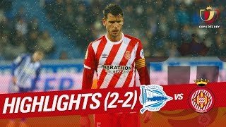 Resumen de Deportivo Alavés vs Girona FC (2-2)