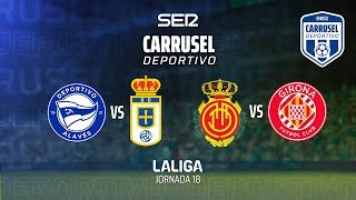 ⚽️ DEPORTIVO ALAVÉS 1-1 REAL OVIEDO & RCD MALLORCA 1-2 GIRONA | #LaLiga 25/26 - Jornada 18 | DIRECTO