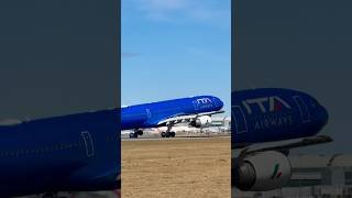 This ITA Airways Airbus A330 was MISSING a winglet 👀