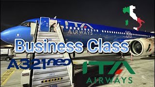 5 Hours in ITA Airways | A321neo Business Class | Rome to Dubai