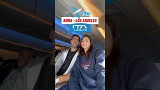 Com’è volare 13 ORE da Roma a Los Angeles con ITA AIRWAYS? ✈️🇺🇸 #losangeles #itaairways #aereo