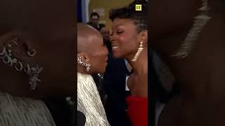 Cynthia Erivo and Danielle Deadwyler cannot get enough of each other’s showstopping gowns #SAGAwards