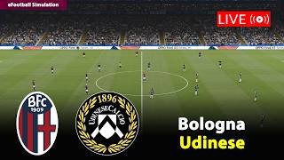 🔴In Diretta- Bologna vs Udinese | Serie A 2025/26 | eFootball PES21 Simulation