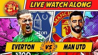 Everton VS Manchester United 0-0 LIVE WATCH ALONG Premier League