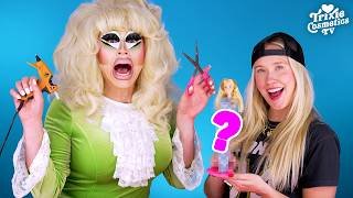 Trixie and ANNA CAMP Get Red Carpet Ready - With Dolls!