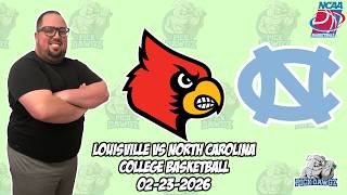 Louisville vs North Carolina 2/23/26 Free College Basketball Picks and Predictions | NCAAB Pick
