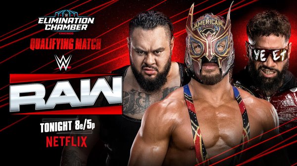 Jey Uso vs. “Original” El Grande Americano vs. Bronson Reed | Men’s Elimination Chamber Triple Threat Qualifying Match