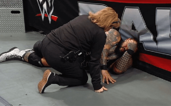 Bronson Reed Seemingly Injured During 2/23 WWE RAW