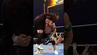 Bronson Reed had to get a little Attitude Adjustment from The GOAT 😤