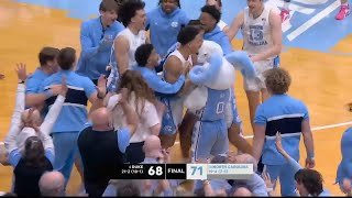 INSANE Duke vs UNC ENDING - Seth Trimble GAME WINNER - Double Court Storming
