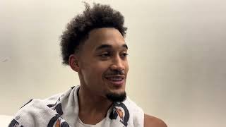 UNC Seth Trimble Post-Duke Interview | Inside Carolina