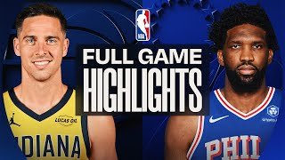 PACERS at 76ERS | FULL GAME HIGHLIGHTS | December 12, 2025