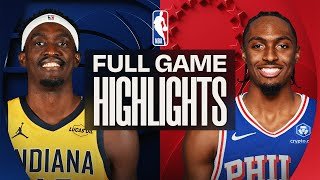 PACERS at 76ERS | FULL GAME HIGHLIGHTS | January 19, 2026