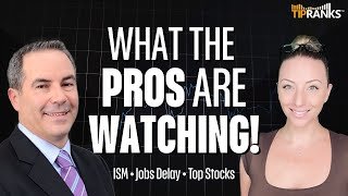 What the Pros Are Watching: ISM Data, Jobs Data Delays & PLTR, AXP, AXON