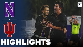 Northwestern vs Indiana | NCAA College Soccer | Highlights - October 31, 2025