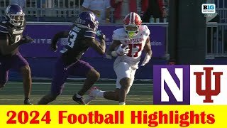 #23 Indiana vs Northwestern Football Game Highlights 10 5 2024