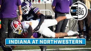 Indiana at Northwestern | Oct. 7, 2024 | B1G Football in 60