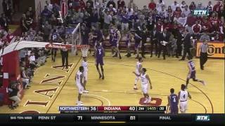 Northwestern at Indiana - Men's Basketball Highlights