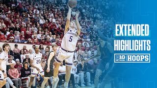 Northwestern at Indiana | Extended Highlights | Big Ten Men's Basketball | Feb. 18, 2024