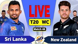 🔴SL vs NZ Live Cricket Match Today: Sri Lanka vs New Zealand 46th T20 | NZ vs SL Live Score