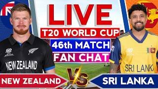 🔴Live: Sri Lanka vs New Zealand T20 WC Super 8  | T20 World Cup | Cricket Commentary | Nz vs Sl Live