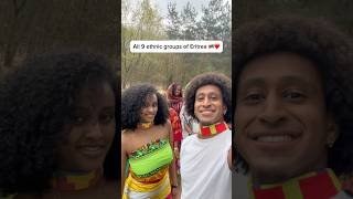 Eritrea’s rich diversity – 9 ethnic groups, one nation 🇪🇷❤️ #eritrea #hornofafrica #ethnicgroups