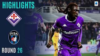 FIORENTINA-PISA | HIGHLIGHTS | Kean The Hero For La Viola | Serie A 2025/26