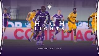 Highlights: Fiorentina - Pisa 1-0