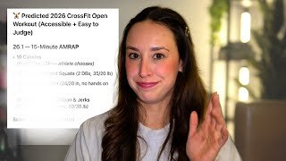 Did an AI predict CrossFit Open Workout 26.1?