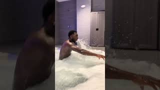 Terrion Arnold vs the cold tub #cold
