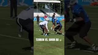 Terrion Arnold LOCKED DOWN Amon-Ra St. Brown 🔒