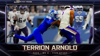 TERRION ARNOLD FILM STUDY: DETROIT'S YOUNG CORNER ON THE RISE #lions #detroitlions