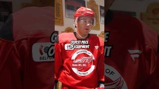 What is the oldest piece of equipment Red Wings players wear?