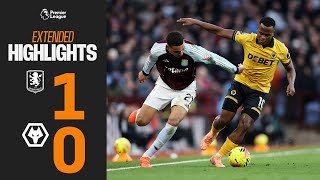 Edged out at Villa Park | Aston Villa 1-0 Wolves | Extended Highlights