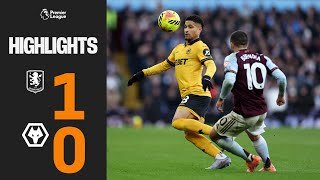 Narrow derby defeat | Aston Villa 1-0 Wolves | Highlights