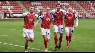 Highlights: Cheltenham Town 4-1 Harrogate Town