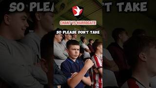 YOU ARE MY CHELTENHAM chant vs Harrogate Town
