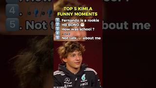 F1’s Funniest: 5 Kimi Antonelli Moments You Will Find Hilarious!